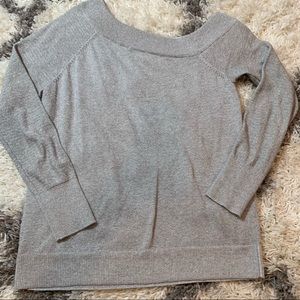 Gap off the shoulder sweater